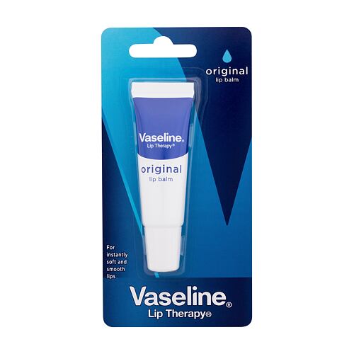 Balzám na rty Vaseline Lip Therapy Original Lip Balm Tube 10 g poškozený obal