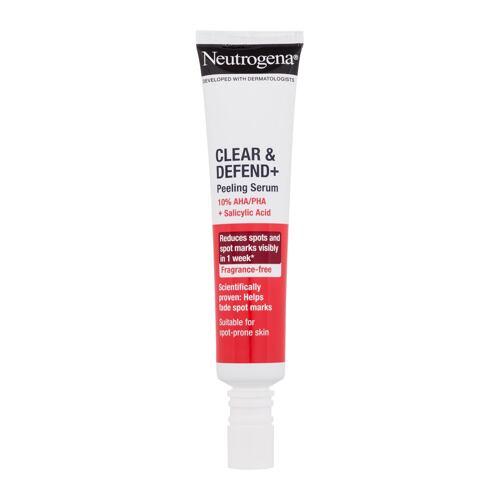 Pleťové sérum Neutrogena Clear & Defend+ Peeling Serum 30 ml