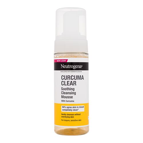 Čisticí pěna Neutrogena Curcuma Clear Soothing Cleansing Mousse 150 ml