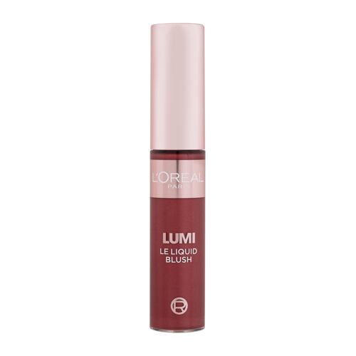Tvářenka L'Oréal Paris Lumi Le Liquid Blush 10 ml 635 Glowy Worth It Medium