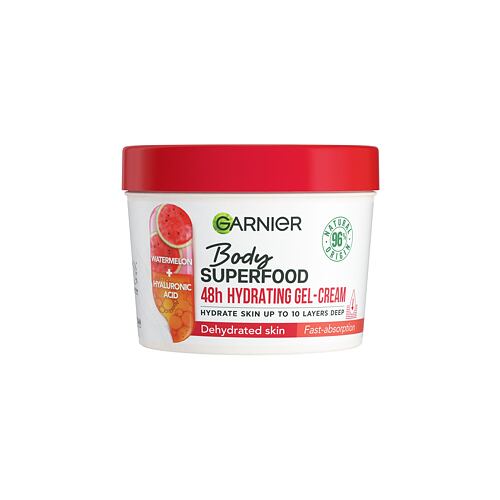 Tělový krém Garnier Body Superfood 48h Hydrating Gel-Cream Watermelon & Hyaluronic Acid 380 ml