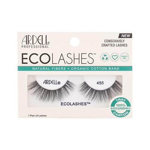 Umělé řasy Ardell Eco Lashes 455 1 ks Black poškozená krabička