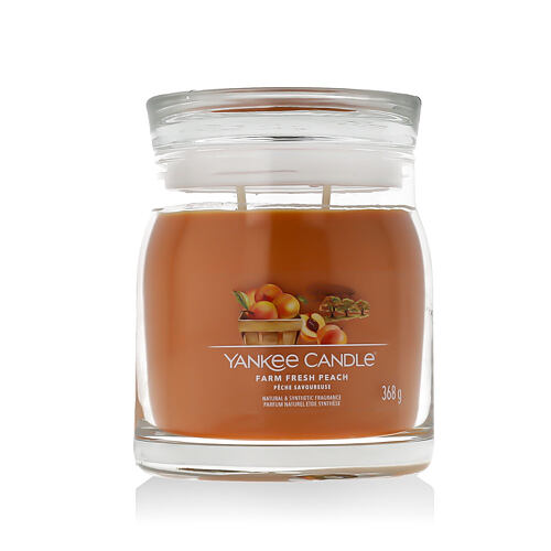Vonná svíčka Yankee Candle Signature Farm Fresh Peach 368 g