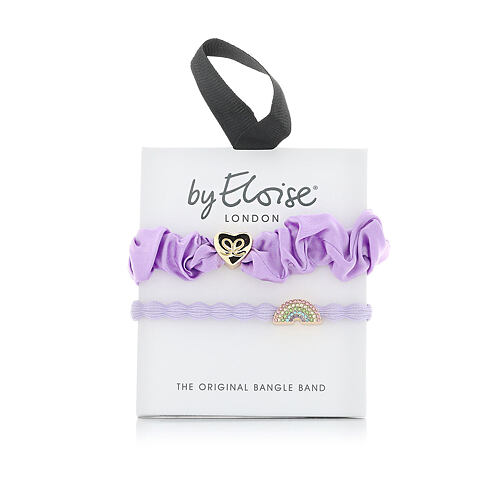 Gumička na vlasy By Eloise London Bangle Set Lavender Skies 1 ks