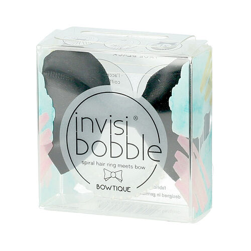 Gumička na vlasy Invisibobble Bowtique 1 ks True Black