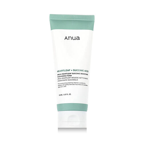 Čisticí pěna Anua Heartleaf Succinic Moisture Cleansing Foam 150 ml