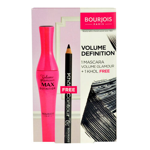 Řasenka BOURJOIS Paris Volume Glamour Max Definition 10 ml 51 Max Black poškozená krabička Kazeta