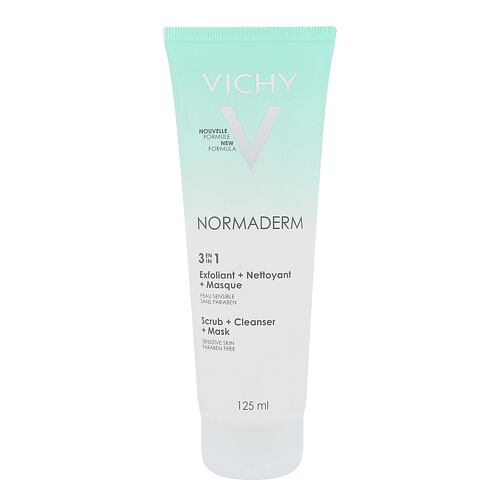 Peeling Vichy Normaderm 3in1 Scrub + Cleanser + Mask 125 ml