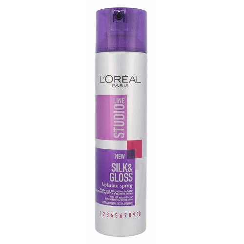 Lak na vlasy L'Oréal Paris Studio Line Silk & Gloss 250 ml