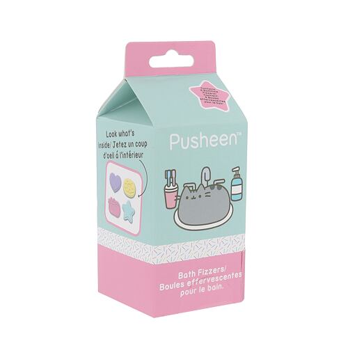 Koupelová sůl Pusheen Bath Fizzers 15g g Kazeta