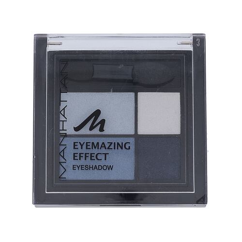 Oční stín Manhattan Eyemazing Effect Eyeshadow Palette 15 g 71W Got The Blues poškozená krabička