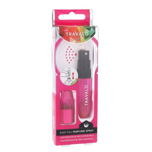 Plnitelný flakón Travalo Ice 5 ml Hot Pink