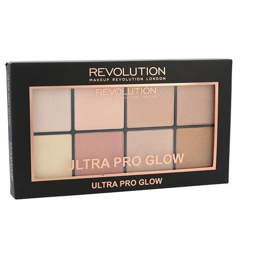 Rozjasňovač Makeup Revolution London Ultra Pro Glow 20 g poškozená krabička