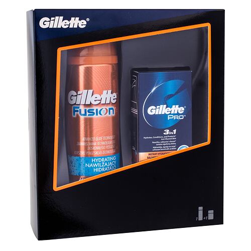 Gel na holení Gillette Fusion Hydra Gel 200 ml Kazeta