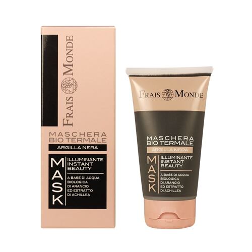 Pleťová maska Frais Monde Organic Spa Mask Black Clay 75 ml poškozená krabička