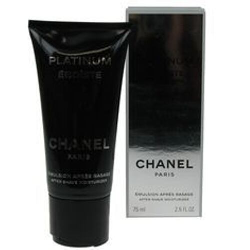 Balzám po holení Chanel Platinum Égoïste Pour Homme 75 ml poškozená krabička