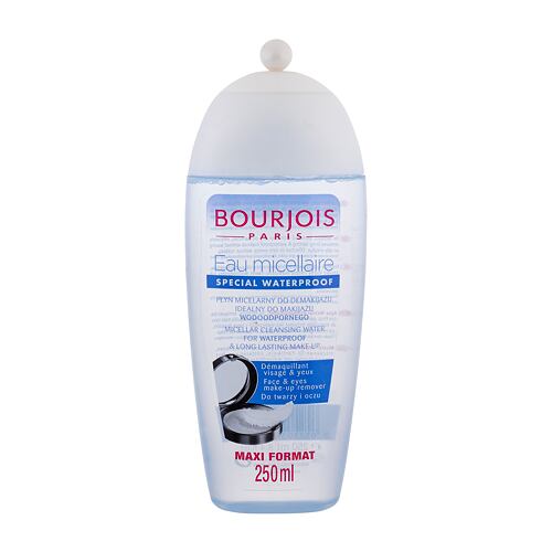 Micelární voda BOURJOIS Paris Micellar Cleansing Water For Waterproof Makeup and Long Lasting Make-Up 250 ml