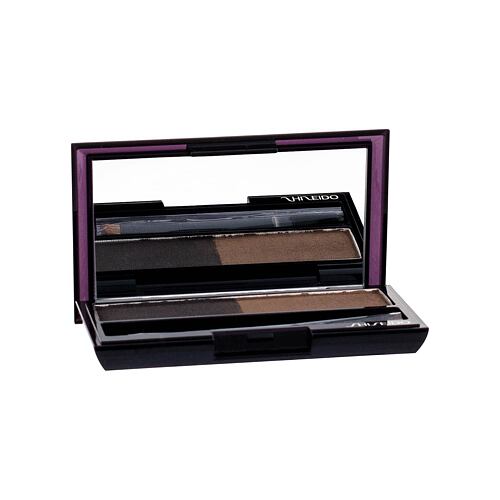 Set a paletka na obočí Shiseido Eyebrow Styling Compact 4 g GY901 Deep Brown