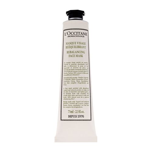 Pleťová maska L'Occitane Aromachology Rebalancing Face Mask 75 ml