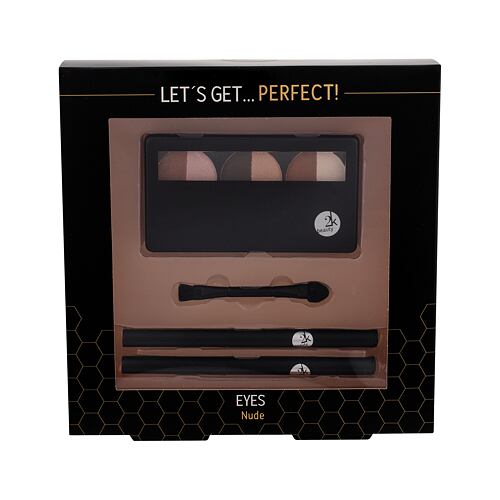 Oční stín 2K Let´s Get Perfect! 6,6 g Nude poškozená krabička Kazeta