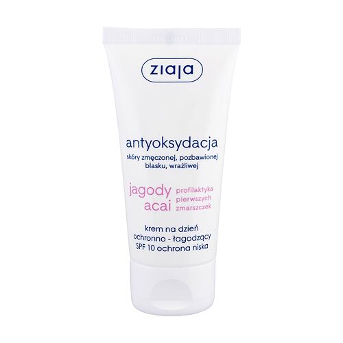 Denní pleťový krém Ziaja Acai Berry Antioxidation SPF10 50 ml poškozená krabička