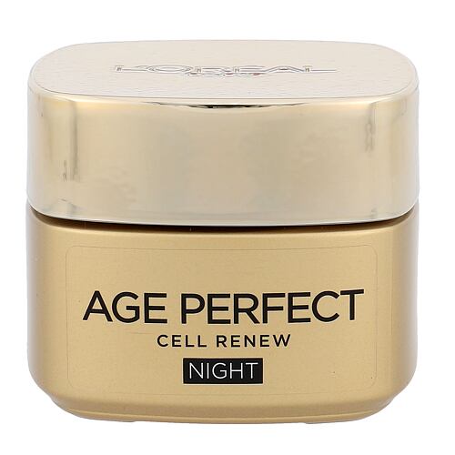 Noční pleťový krém L'Oréal Paris Age Perfect Cell Renew Regenerating Night Cream 50 ml poškozená krabička