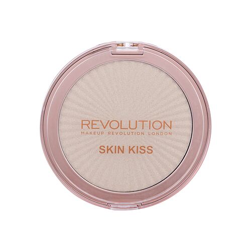 Rozjasňovač Makeup Revolution London Skin Kiss 14 g Ice Kiss poškozená krabička