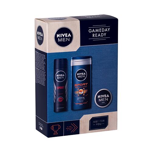 Sprchový gel Nivea Men Sport 250 ml poškozená krabička Kazeta