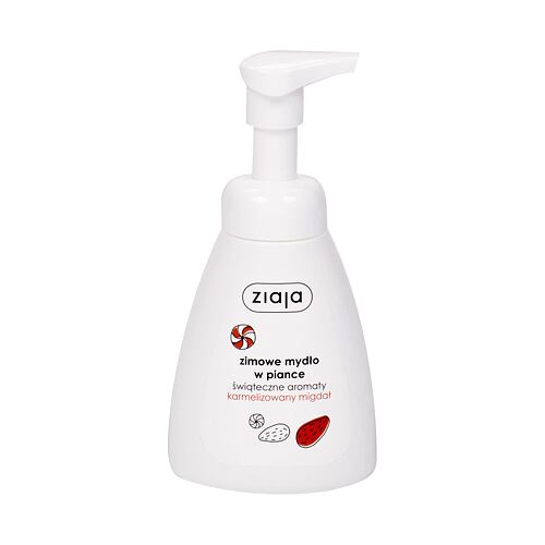 Tekuté mýdlo Ziaja Caramelised Almond Winter Foam Soap 250 ml