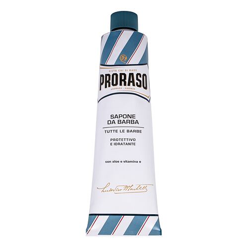 Pěna na holení PRORASO Blue Shaving Soap In A Tube 150 ml poškozená krabička