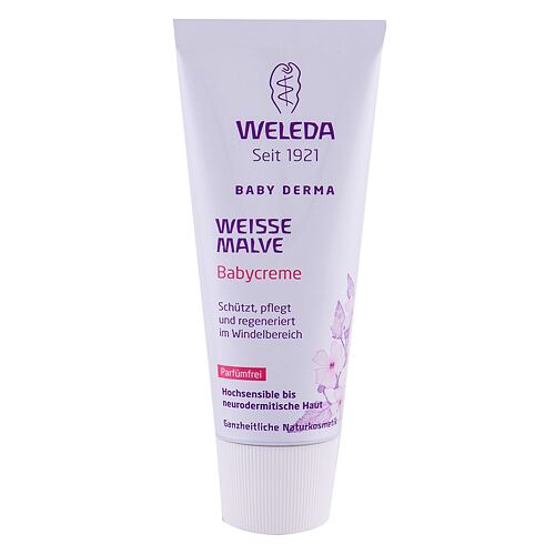 Tělový krém Weleda Baby Derma White Mallow Baby Cream 50 ml