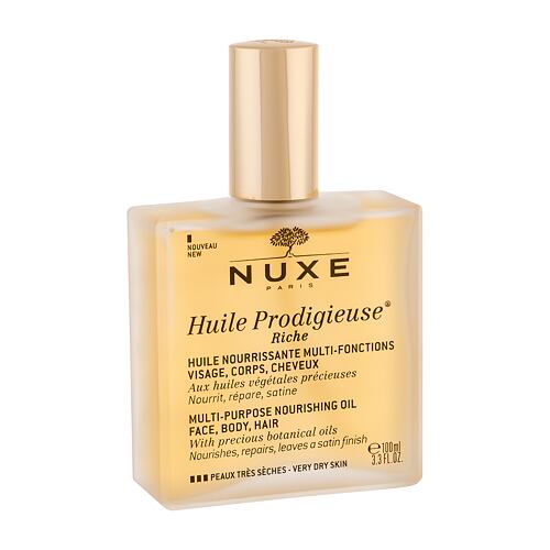 Tělový olej NUXE Huile Prodigieuse Riche Multi-Purpose Oil 100 ml poškozený flakon