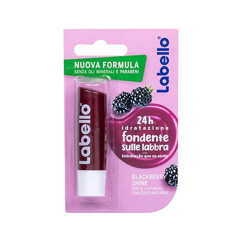Balzám na rty Labello Melt-In 4,8 g Blackberry Shine poškozený obal
