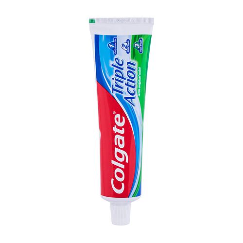 Zubní pasta Colgate Triple Action 100 ml poškozená krabička
