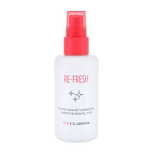 Pleťová voda a sprej Clarins Re-Fresh Hydrating Beauty Mist 100 ml Tester