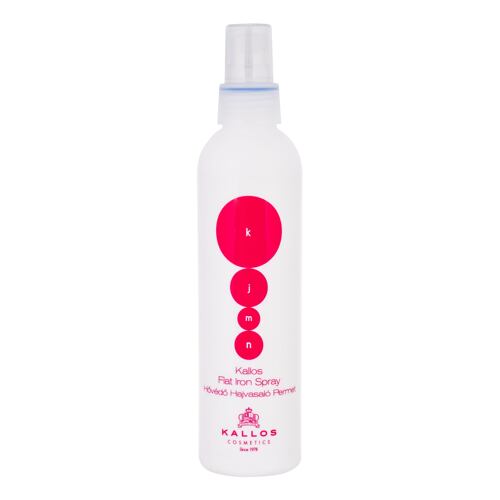 Pro tepelnou úpravu vlasů Kallos Cosmetics KJMN Flat Iron Spray 200 ml poškozený flakon