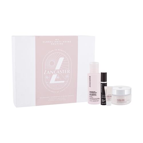 Denní pleťový krém Lancaster Total Age Correction My Global Anti-Aging Routine 50 ml poškozená krabička Kazeta