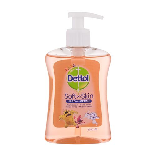 Tekuté mýdlo Dettol Soft On Skin Fruity Bubbles 250 ml