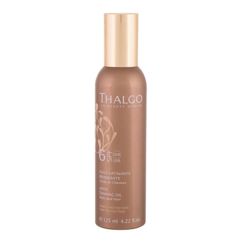 Opalovací přípravek na tělo Thalgo Satin Tanning Oil Body And Hair SPF6 125 ml