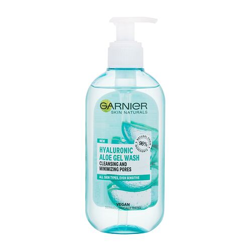 Čisticí gel Garnier Skin Naturals Hyaluronic Aloe Gel Wash 200 ml
