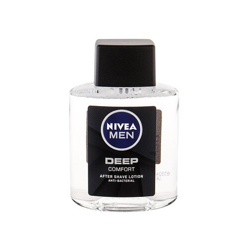 Voda po holení Nivea Men Deep Comfort 100 ml poškozená krabička