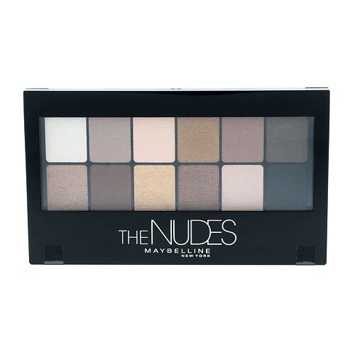 Oční stín Maybelline The Nudes Eyeshadow Palette 9,6 g poškozená krabička