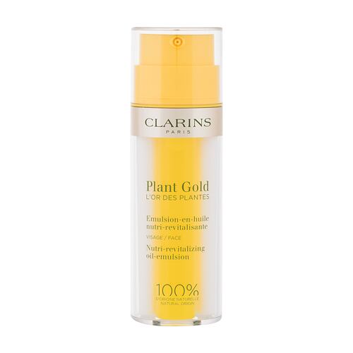 Denní pleťový krém Clarins Plant Gold Nutri-Revitalizing Oil-Emulsion 35 ml poškozená krabička