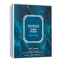 Toaletní voda GUESS Uomo Acqua 100 ml