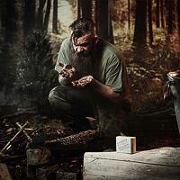 Tuhé mýdlo Angry Beards H-Calibre Soap Dirty Sanchez 100 g
