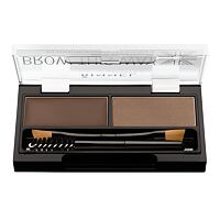 Set a paletka na obočí Rimmel London Brow This Way 2,4 g 003 Dark Brown