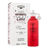 Toaletní voda Cuba Authentic Flame 100 ml
