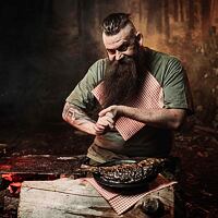 Tuhé mýdlo Angry Beards H-Calibre Soap Dirty Sanchez 100 g