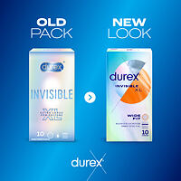 Kondomy Durex Invisible XL 10 ks