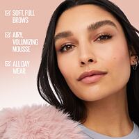 Gel a pomáda na obočí Maybelline Superfluff Brow Mousse 5 ml 255 Soft Brown